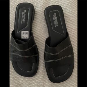Leather slide